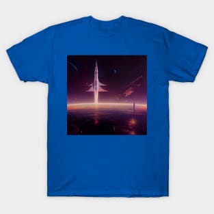 Interplanetary Spaceport T-Shirt